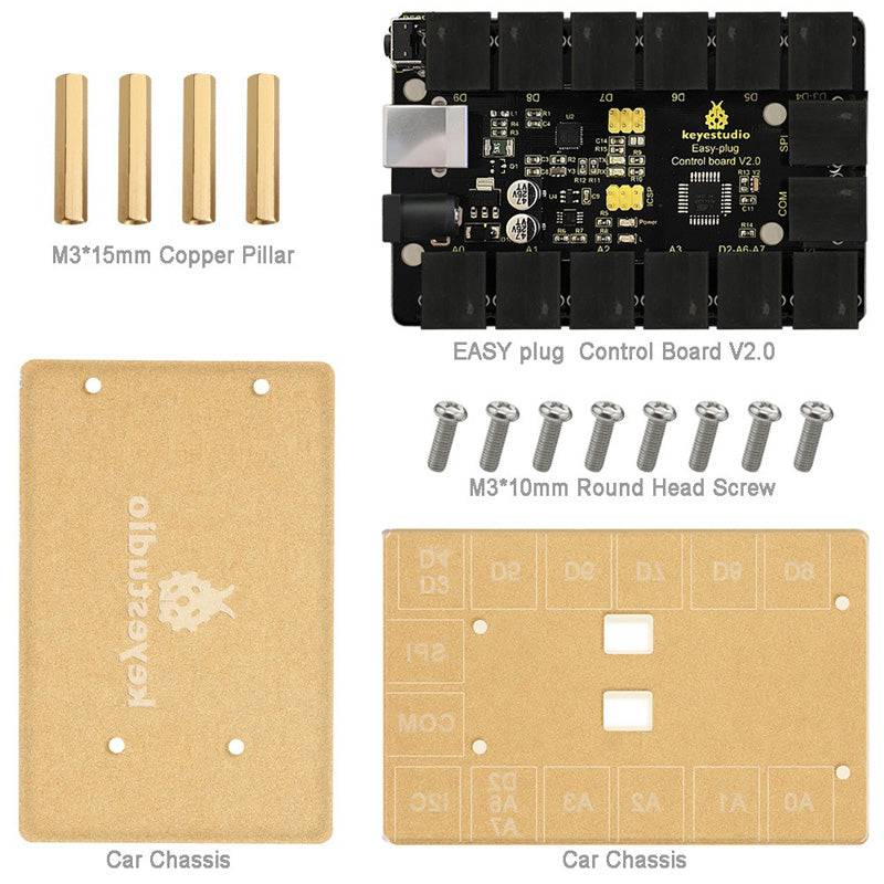 Cargue la imagen en el visor de la galería, Placa controladora Arduino Easy Link V2.0 Keyestudio
