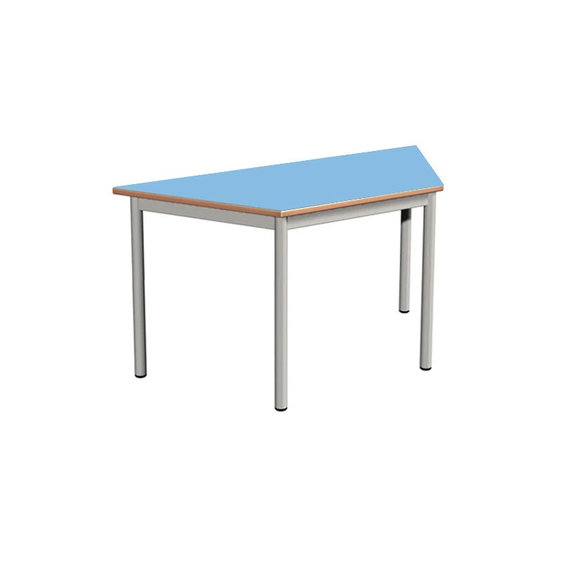 Load image into Gallery viewer, Trapezoidal student desk with metal structure