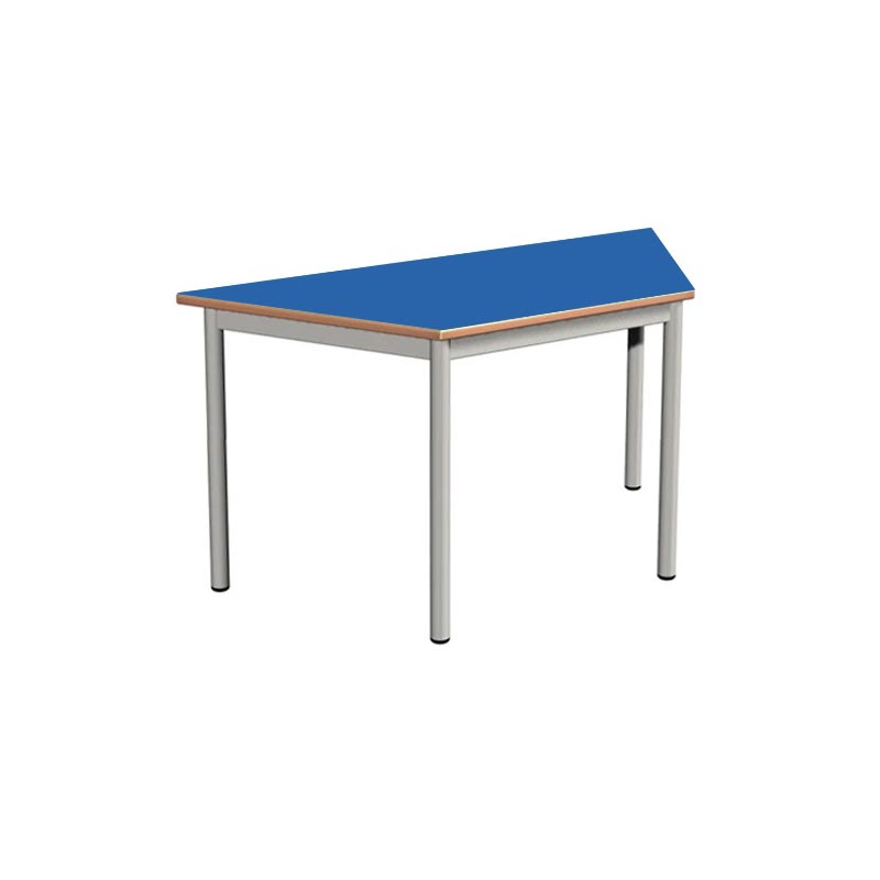 Load image into Gallery viewer, Trapezoidal student desk with metal structure