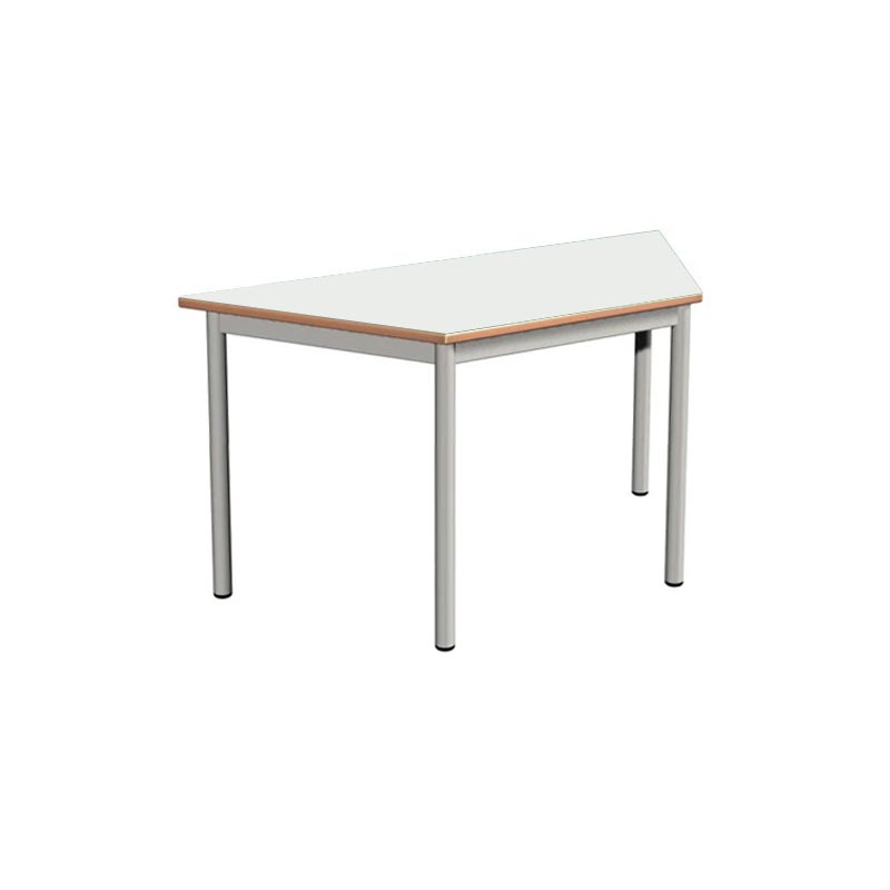 Load image into Gallery viewer, Trapezoidal student desk with metal structure