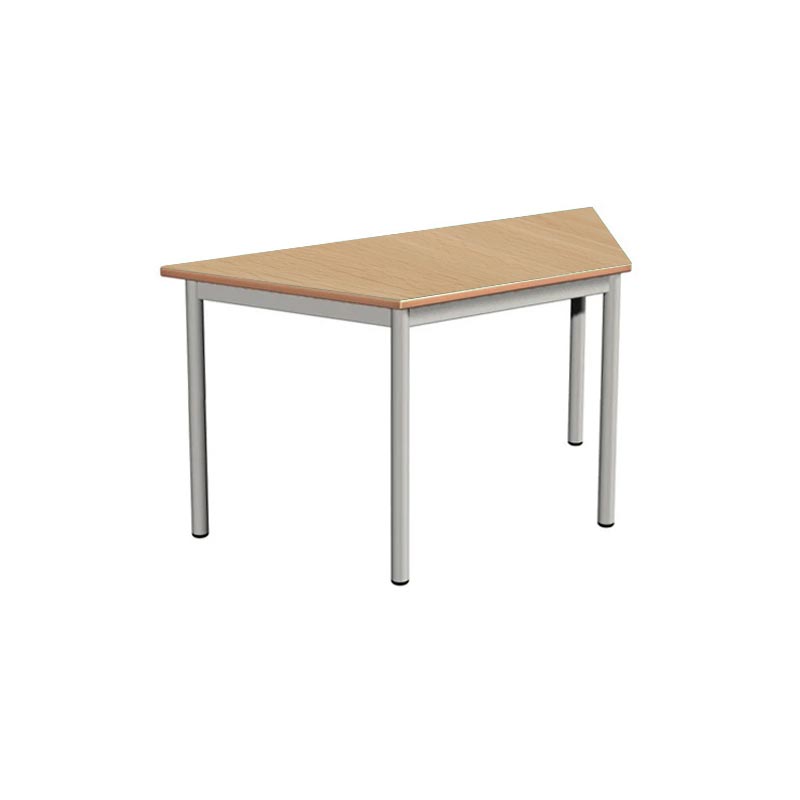 Load image into Gallery viewer, Trapezoidal student desk with metal structure
