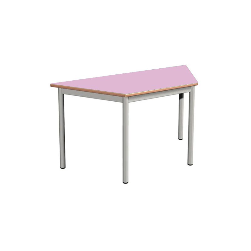 Load image into Gallery viewer, Trapezoidal student desk with metal structure