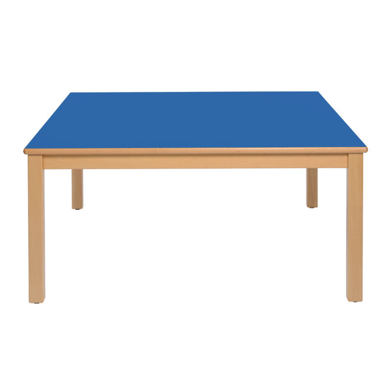 Load image into Gallery viewer, Group table with wooden frame and legs