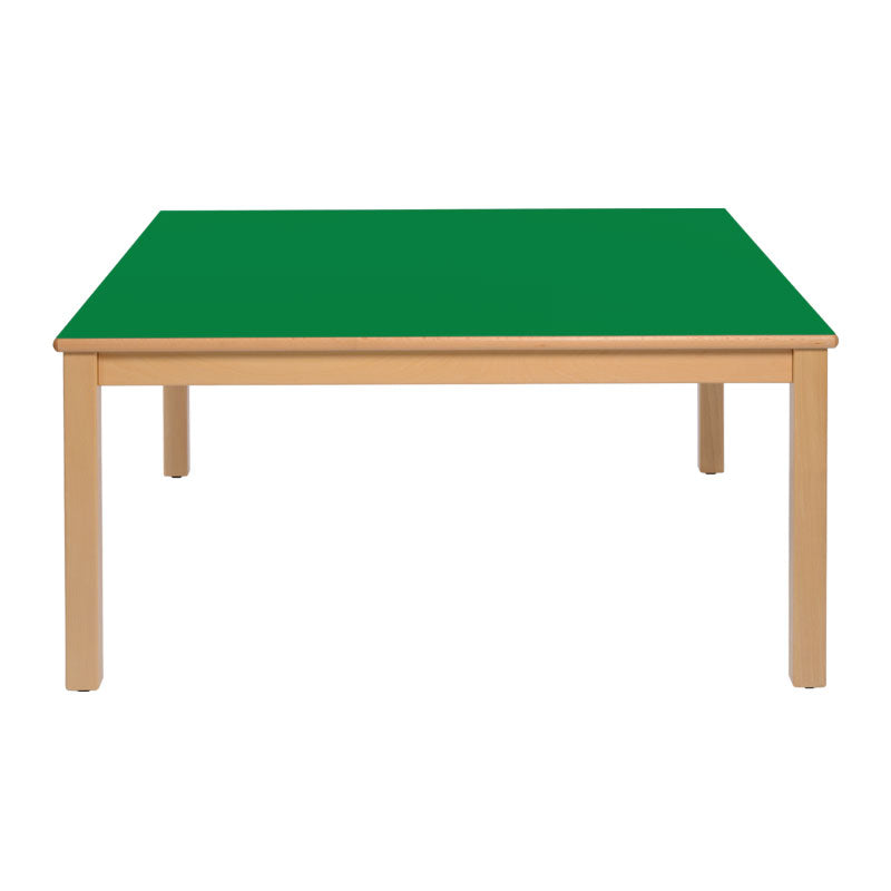 Load image into Gallery viewer, Group table with wooden frame and legs
