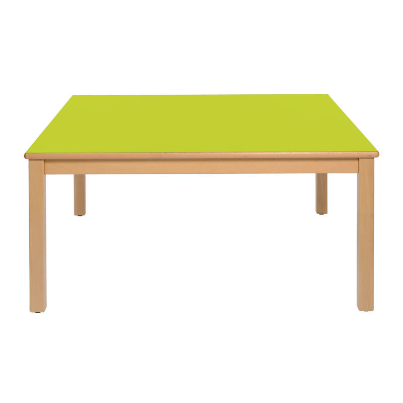 Load image into Gallery viewer, Group table with wooden frame and legs