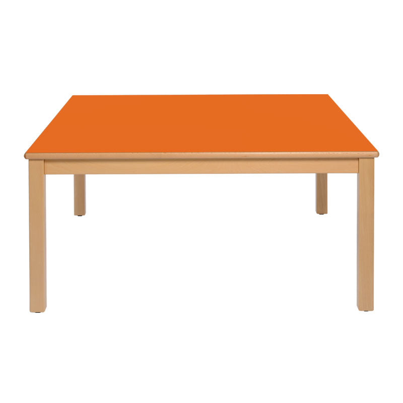 Load image into Gallery viewer, Group table with wooden frame and legs