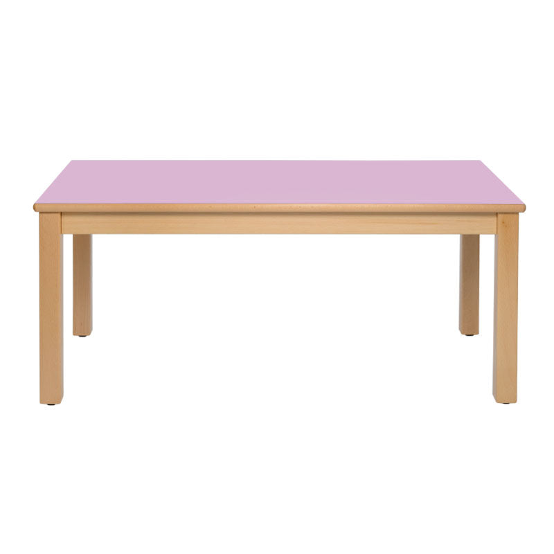 Load image into Gallery viewer, Double table with wooden structure and legs