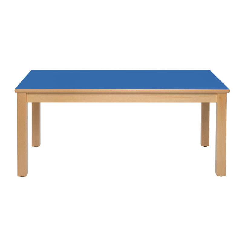 Load image into Gallery viewer, Double table with wooden structure and legs