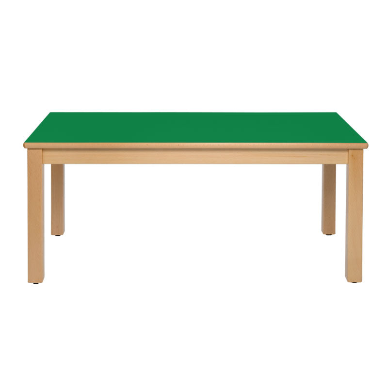 Load image into Gallery viewer, Double table with wooden structure and legs