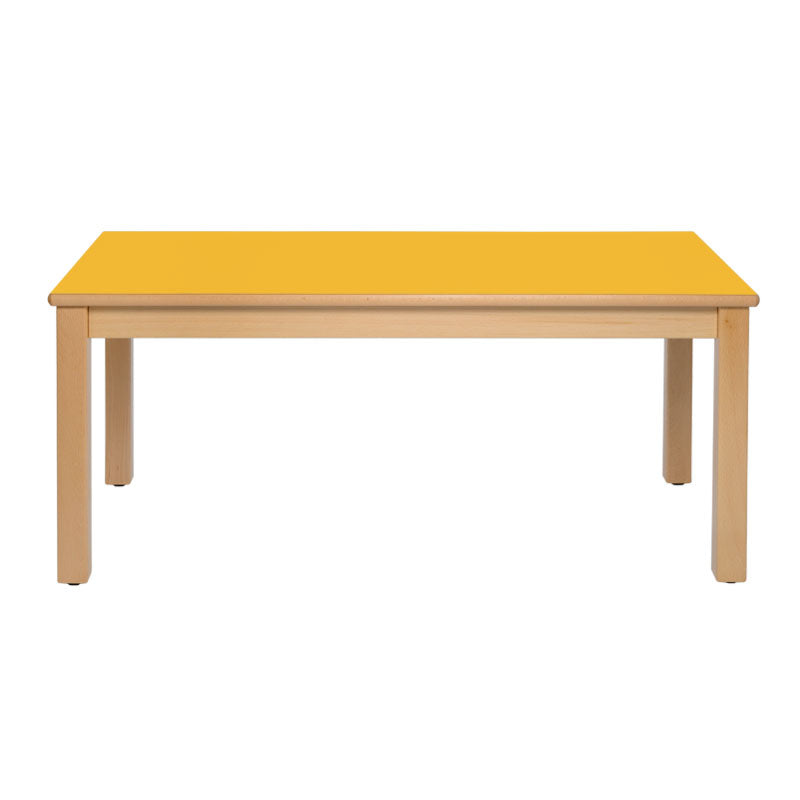 Load image into Gallery viewer, Double table with wooden structure and legs
