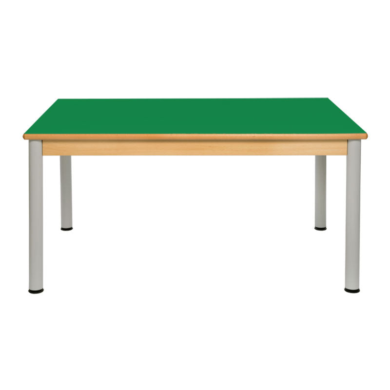 Load image into Gallery viewer, Multiple table with wooden structure and metal legs