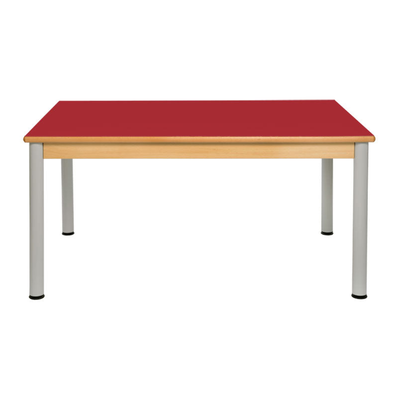 Load image into Gallery viewer, Multiple table with wooden structure and metal legs