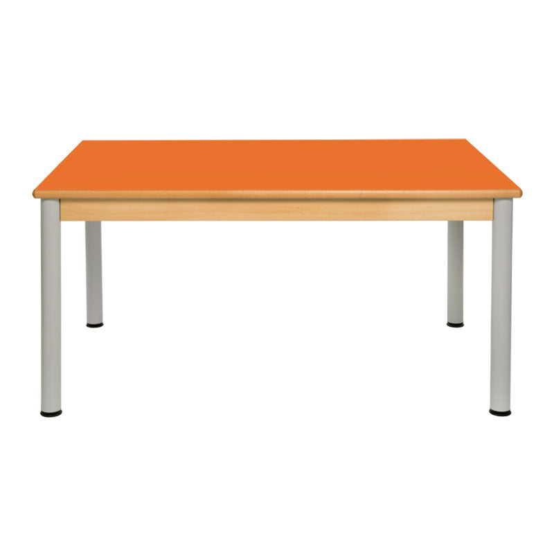 Load image into Gallery viewer, Multiple table with wooden structure and metal legs