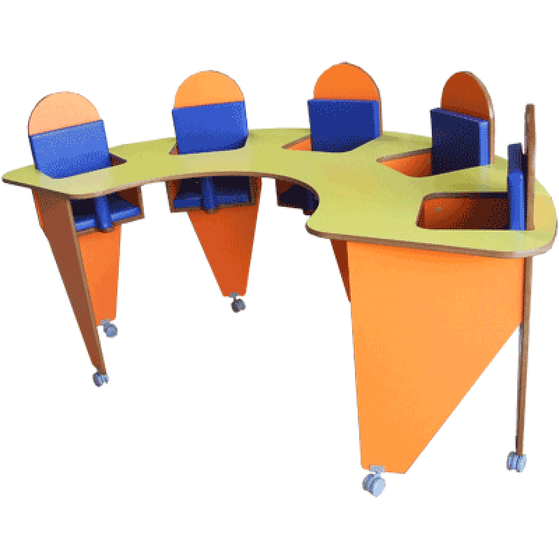 Load image into Gallery viewer, 5-seater dining table