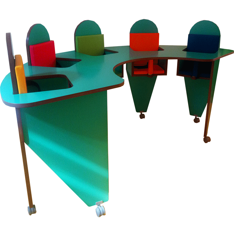 Load image into Gallery viewer, 5-seater dining table
