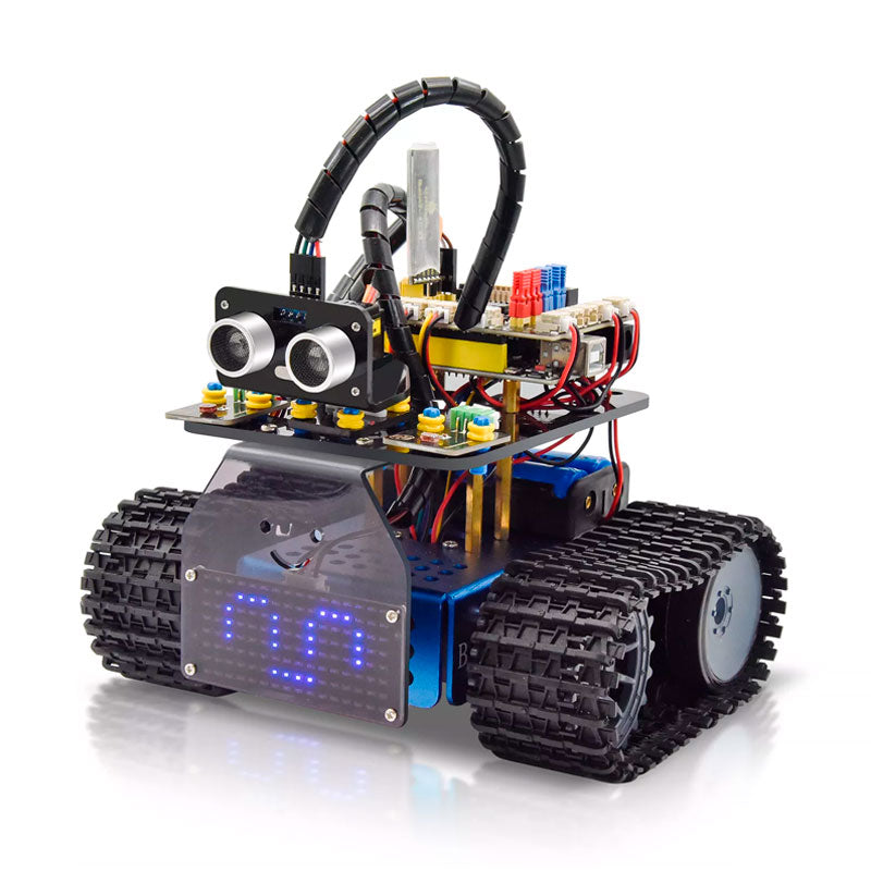 Load image into Gallery viewer, Mini Tank DIY V3.0 STEAM Arduino Keyestudio
