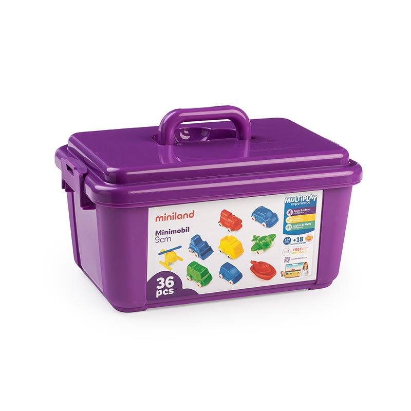 Load image into Gallery viewer, Minimobil 36 pieces