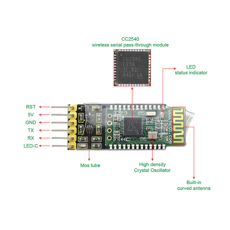 Carregar imagem para visualizador de galeria, Módulo Bluetooth HC-08 Keyestudio