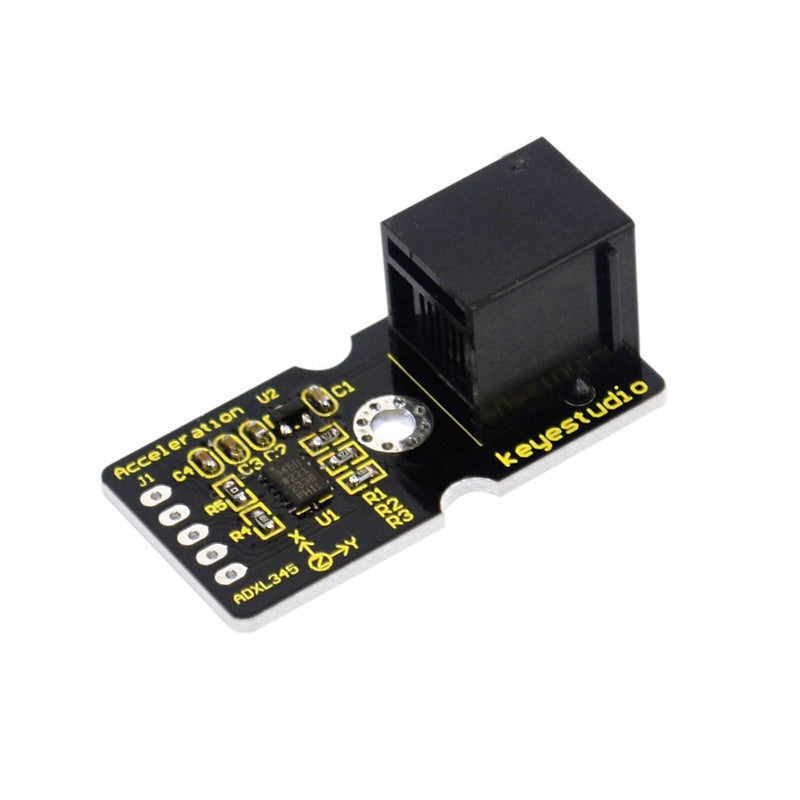 Carregar imagem para visualizador de galeria, Módulo de aceleração de três eixos ADXL345 (Ligação Easy) para Arduino Keyestudio