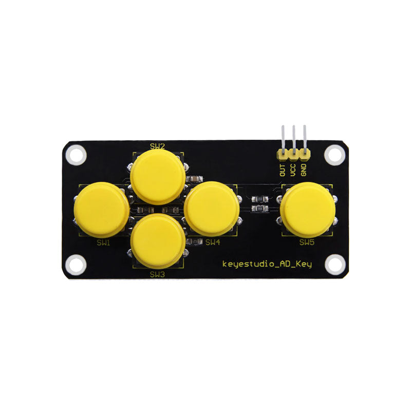 Carregar imagem para visualizador de galeria, Módulo de botão AD KEY para Arduino Keyestudio