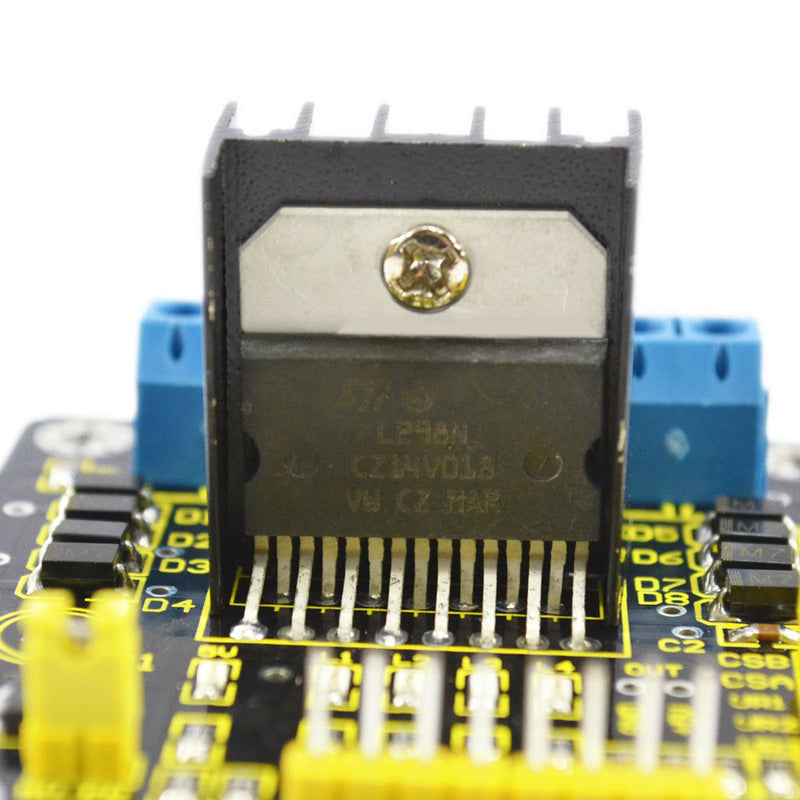 Carregar imagem para visualizador de galeria, Módulo Drive Motor ponte H L298N para Arduino Keyestudio