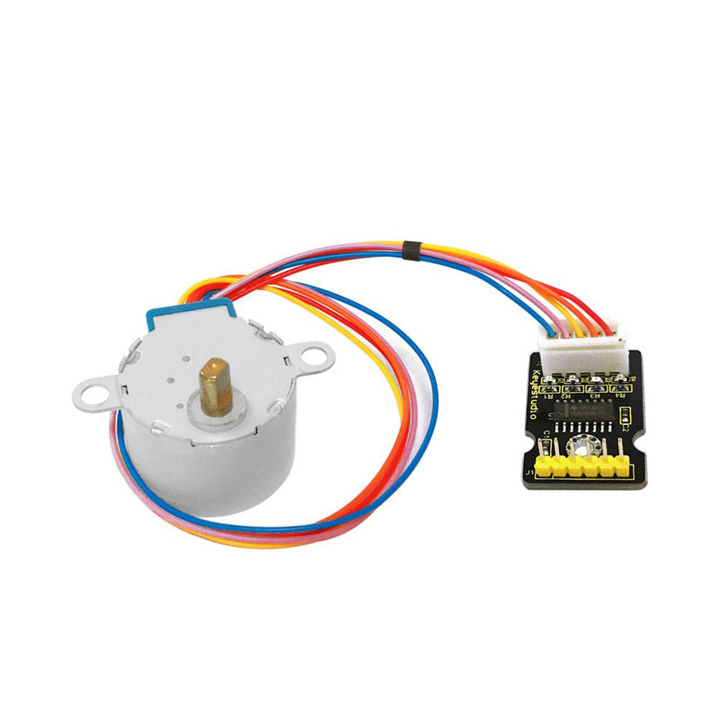 Carregar imagem para visualizador de galeria, Módulo driver motor stepper 5V + motor stepper Keyestudio