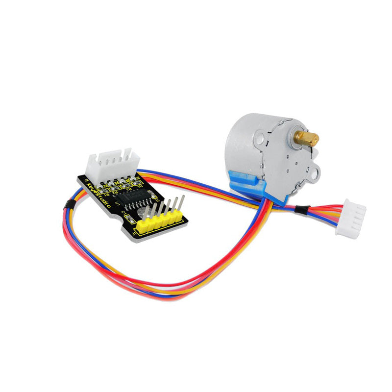Carregar imagem para visualizador de galeria, Módulo driver motor stepper 5V + motor stepper Keyestudio