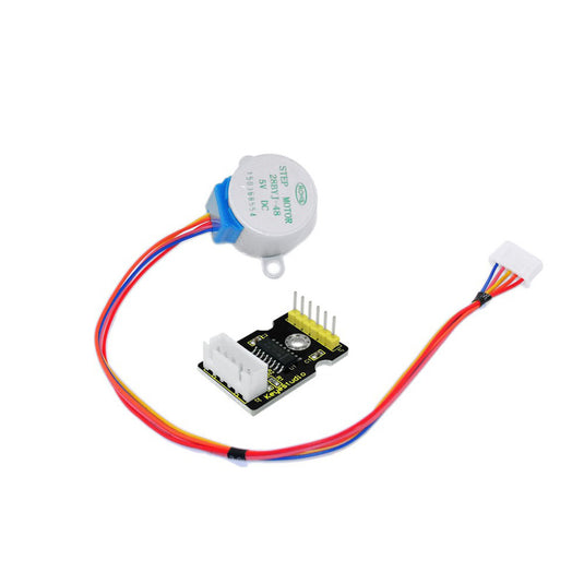 Módulo controlador de motor paso a paso de 5 V + motor paso a paso Keyestudio