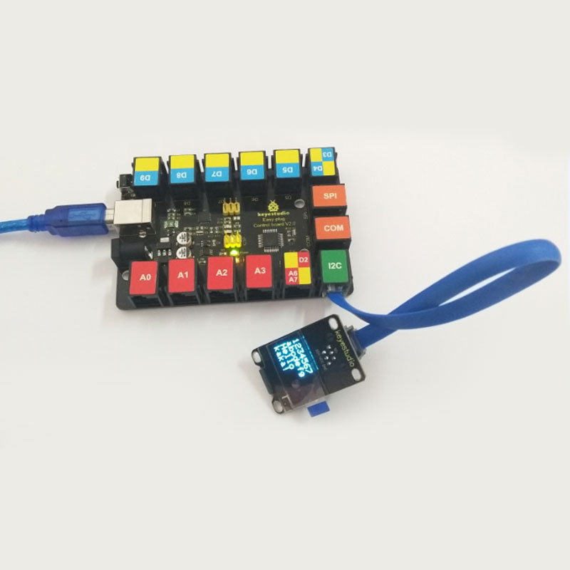 Carregar imagem para visualizador de galeria, Módulo OLED para Arduino (Ligação EASY) Keyestudio