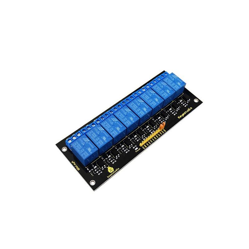Carregar imagem para visualizador de galeria, Módulo relé 5V 8 canais para Arduino Keyestudio