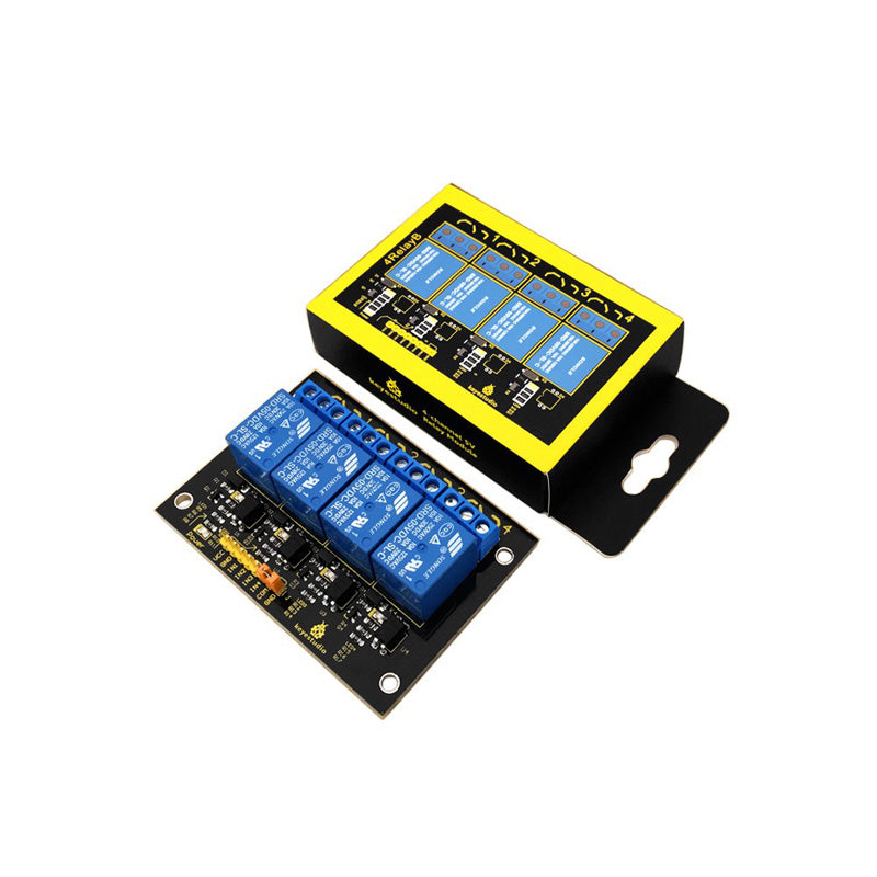 Cargue la imagen en el visor de la galería, Módulo de relé de 4 canales de 5V para Arduino Keyestudio