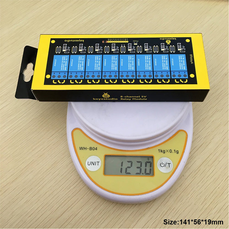 Carregar imagem para visualizador de galeria, Módulo relé 5V 8 canais para Arduino Keyestudio