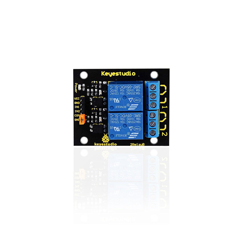 Carregar imagem para visualizador de galeria, Módulo relé duplo 5V para Arduino Keyestudio