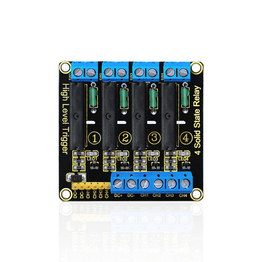 Módulo de relé de estado sólido de cuatro canales para Arduino Keyestudio