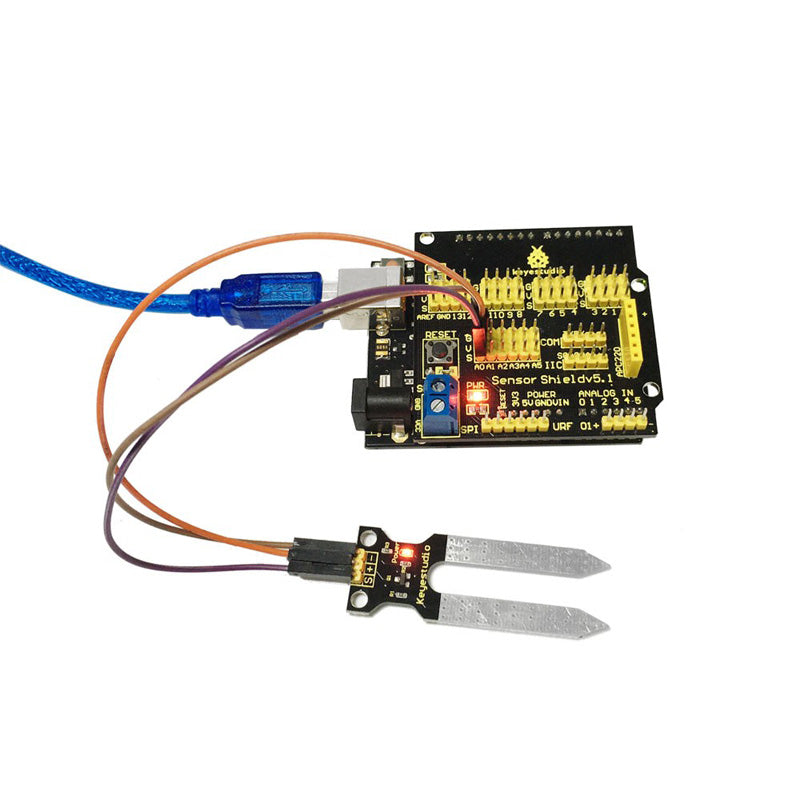 Cargue la imagen en el visor de la galería, Módulo sensor de humedad del suelo para Arduino Keyestudio