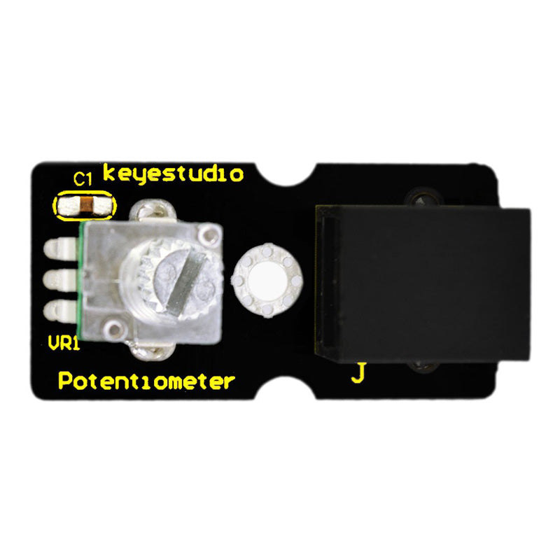 Load image into Gallery viewer, Analog rotation sensor module (potentiometer) for Arduino (EASY Connection) Keyestudio