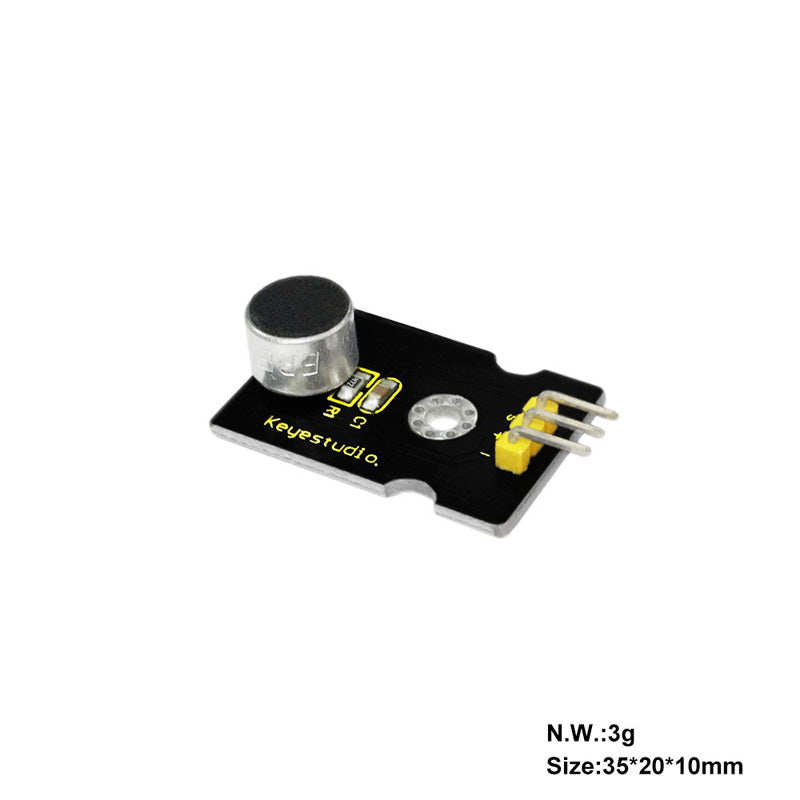 Cargue la imagen en el visor de la galería, Módulo sensor de sonido analógico para Arduino Keyestudio