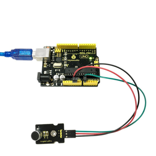 Módulo sensor de som analógico para Arduino Keyestudio