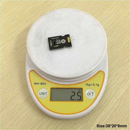 Módulo sensor de temperatura DS18B20 para Arduino Keyestudio
