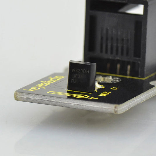 Módulo sensor de temperatura linear LM35 (Ligação Easy) para Arduino Keyestudio