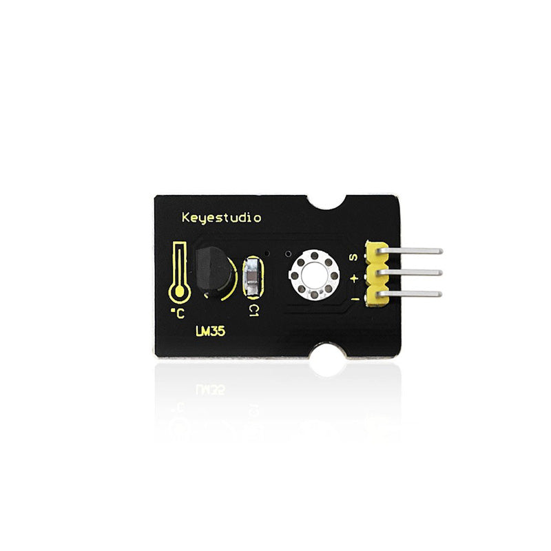 Cargue la imagen en el visor de la galería, Módulo de sensor de temperatura lineal LM35 para Arduino Keyestudio