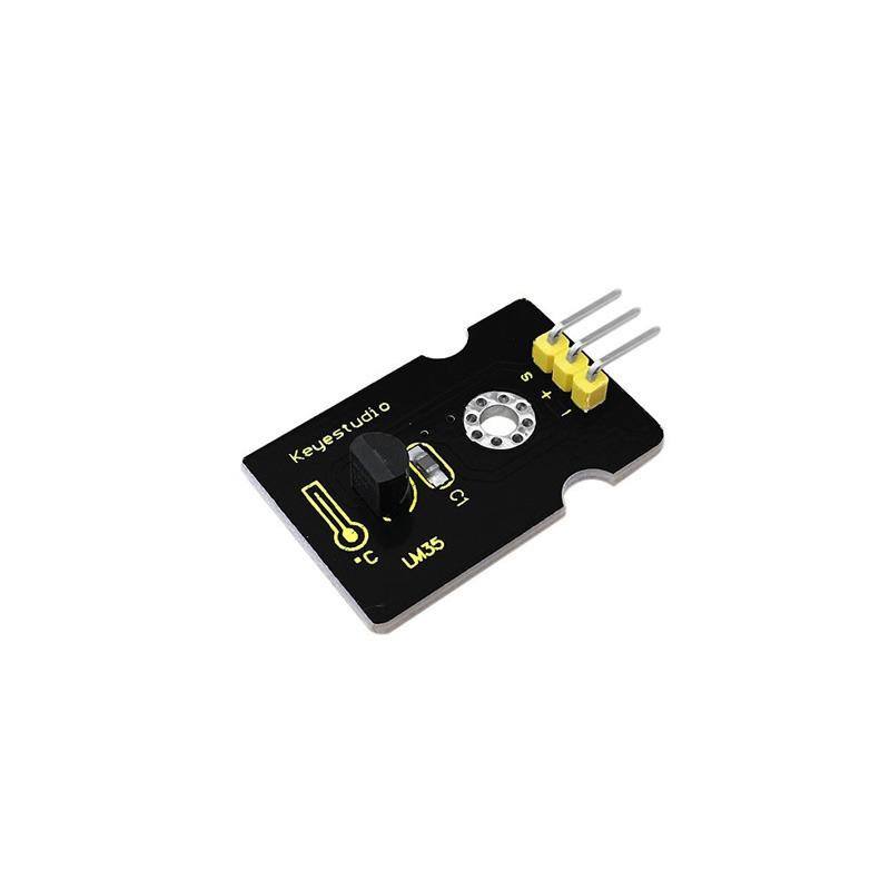 Cargue la imagen en el visor de la galería, Módulo sensor de temperatura linear LM35 para Arduino Keyestudio
