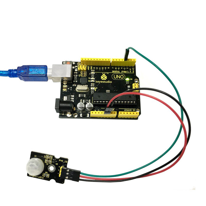Carregar imagem para visualizador de galeria, Módulo sensor movimento PIR para Arduino Keyestudio