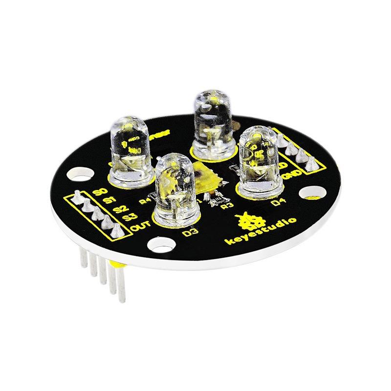 Carregar imagem para visualizador de galeria, Módulo sensor reconhecimento de cor para Arduino Keyestudio
