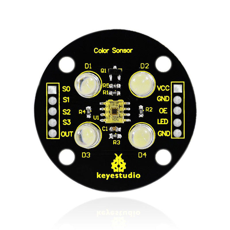 Carregar imagem para visualizador de galeria, Módulo sensor reconhecimento de cor para Arduino Keyestudio