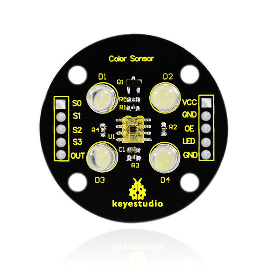 Módulo sensor reconhecimento de cor para Arduino Keyestudio