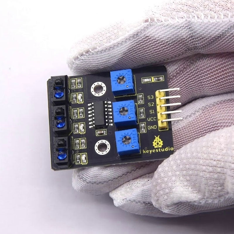 Carregar imagem para visualizador de galeria, Módulo sensor seguidor de linha de 5 canais para Arduino