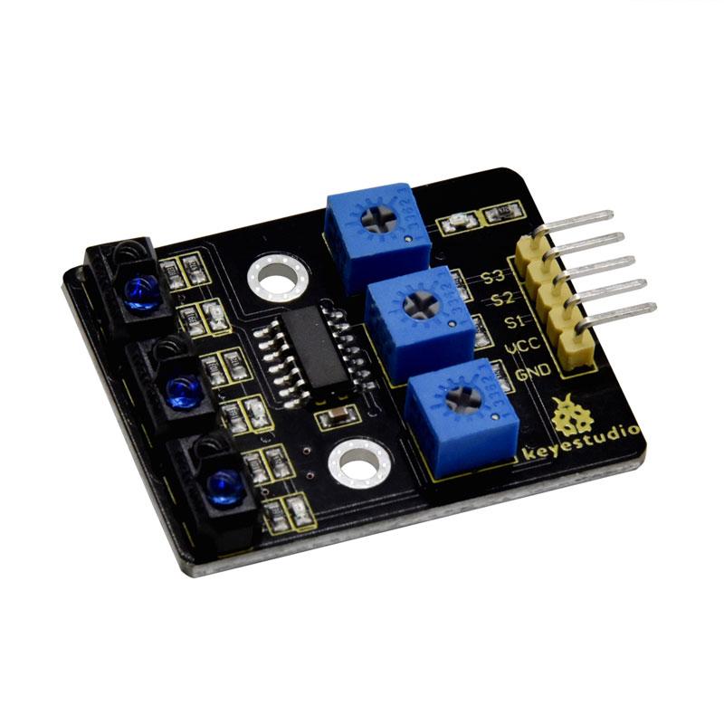 Carregar imagem para visualizador de galeria, Módulo sensor seguidor de linha de 5 canais para Arduino