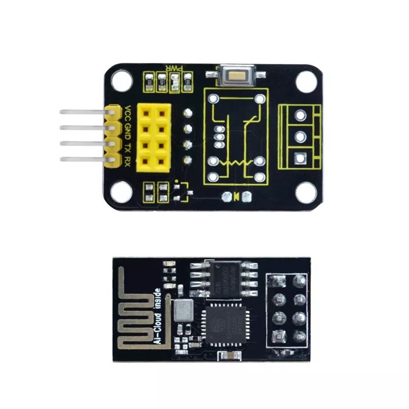 Carregar imagem para visualizador de galeria, Módulo temperatura ESP-8266+ESP-01 DS18B20 WIFI Arduino Keyestudio