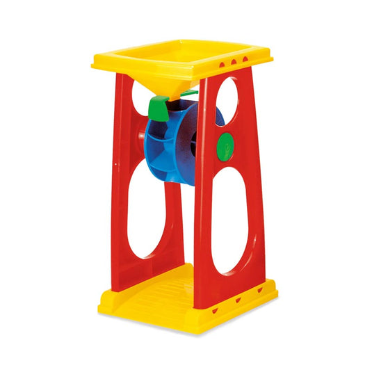 Moinho de areia com camião de transporte